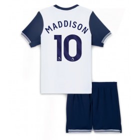 Tottenham Hotspur James Maddison #10 Hemmakläder Barn 2024-25 Kortärmad (+ Korta byxor)